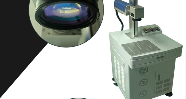 Kim loại thép không gỉ bảng tên khắc máy sợi laser đánh dấu mã máy laser khắc laser âm mưu máy nhà máy bán hàng trực tiếp - Thiết bị đóng gói / Dấu hiệu & Thiết bị